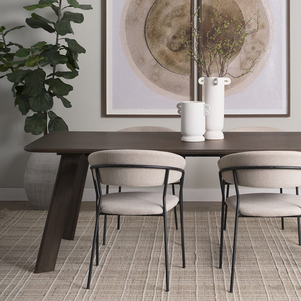 Mercana - Welborn 84" Dark Brown Wood Rectangular Dining Table - 71041-AB view 10