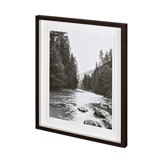 Mercana - Wenatchee River Fire Season by Goldie, Kyle a Framed Art Print Matted under Glass - 12339 view 1