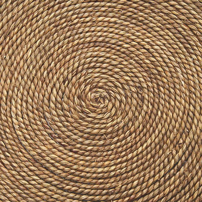 Mercana - Wenopa Matte Black Wood w/ Natural Jute Accent Tables - 71048 view 8