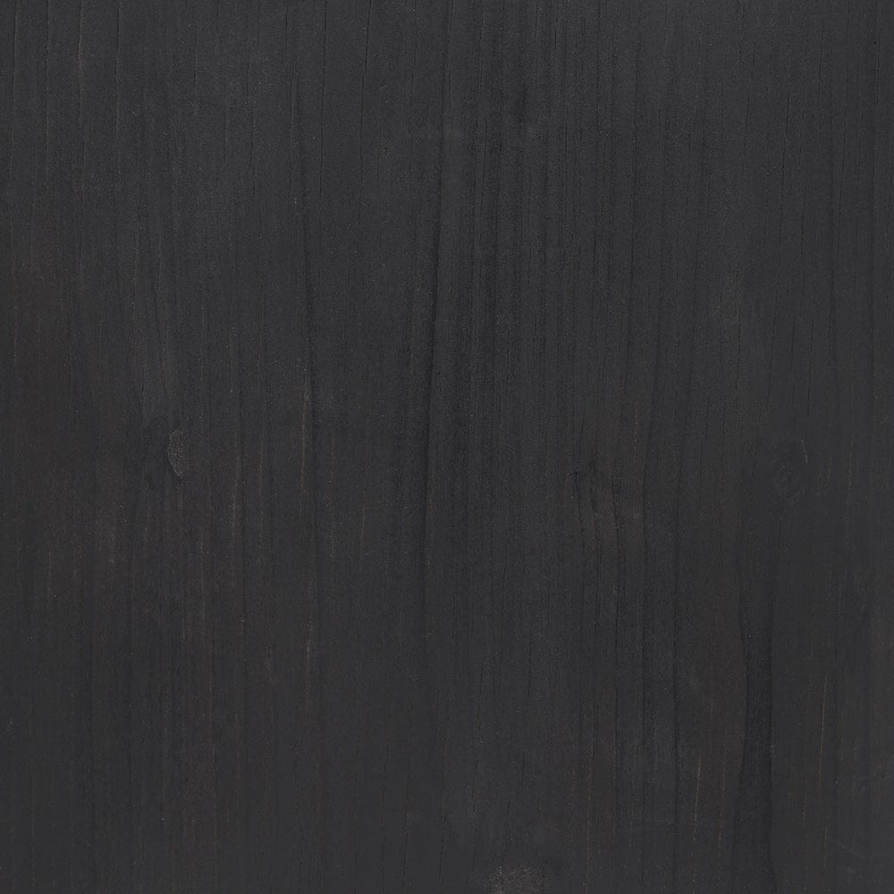 Mercana - Wenopa Matte Black Wood w/ Natural Jute Accent Tables - 71048 view 9