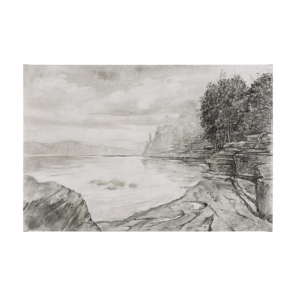 Mercana - West Coast Chronicles II by Mercana Studio a Hand Embellished Textured Canvas - 102395-L view 1