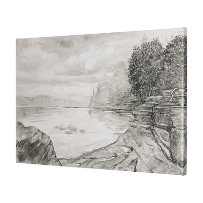 Mercana - West Coast Chronicles II by Mercana Studio a Hand Embellished Textured Canvas - 102395-L view 2