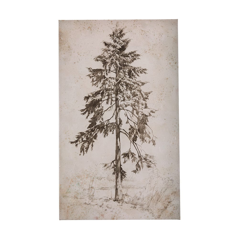 Mercana - Westcoast Tree Drawing II by Mercana Studio a Hand Embellished Textured Canvas - 102506-L view 1