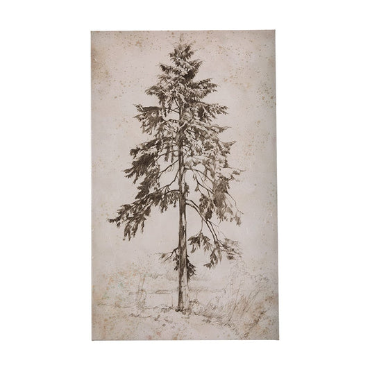 Mercana - Westcoast Tree Drawing II by Mercana Studio a Hand Embellished Textured Canvas - 102506-L view 1