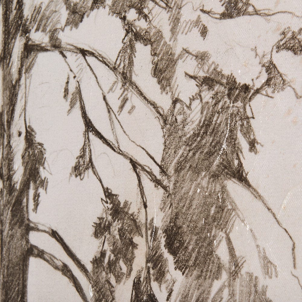 Mercana - Westcoast Tree Drawing II by Mercana Studio a Hand Embellished Textured Canvas - 102506-S view 7