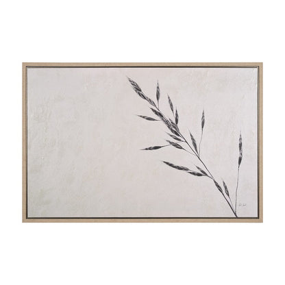 Mercana - Wheat Grass III by Mercana Studio a Hand Embellished Textured Framed Canvas - 102666-FL view 1