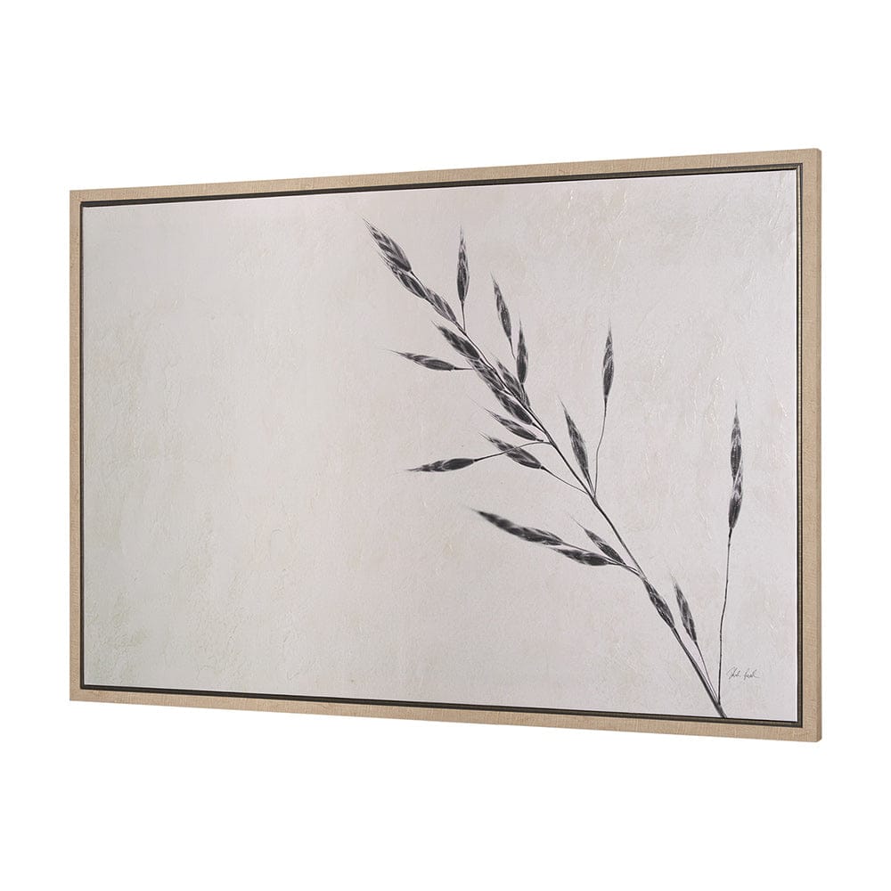 Mercana - Wheat Grass III by Mercana Studio a Hand Embellished Textured Framed Canvas - 102666-FL view 2
