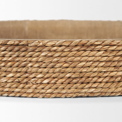 Mercana - Wheaton Light Brown Wood w/ Natural Jute Serving Trays - 71046 view 9