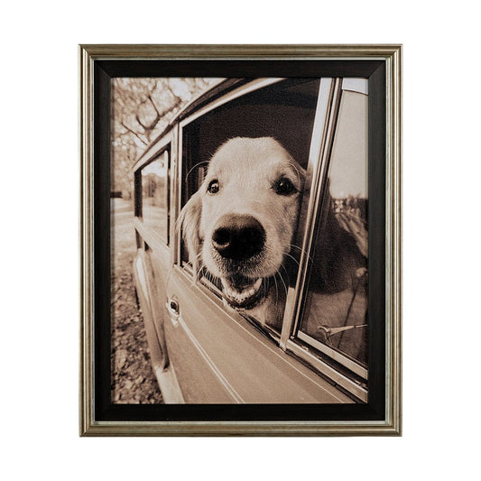 Mercana - Where you go by Jim Drafield a Hand Embelished Textured Framed Art Print - 13522 view 1