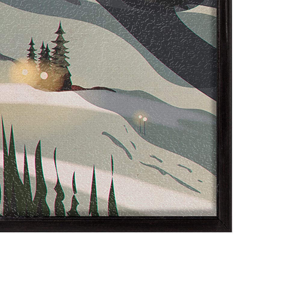 Mercana - Whistler Go Canada SM by Mercana Studio a Hand Embellished Decograph Framed Art Print - 13763 view 3