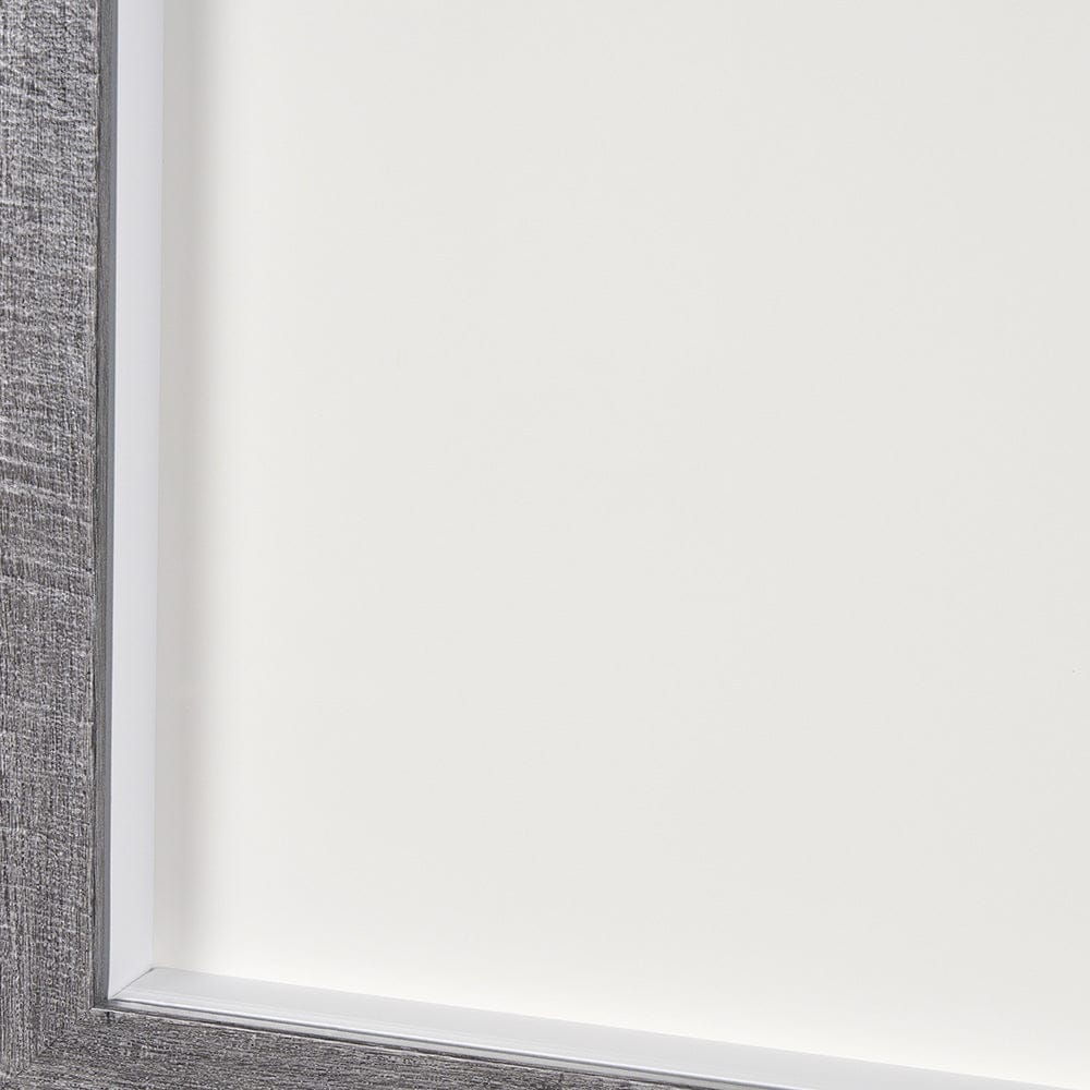 Mercana - White Moon by Studio M a handmade Original Framed Artwork under Glass - 15090 view 5