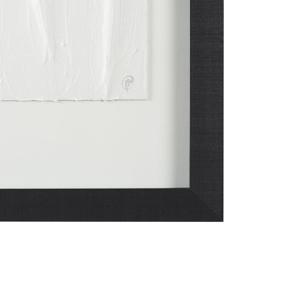 Mercana - White Vines I by Studio M a handmade Original Framed 3D Textured Artwork under Glass (Set of 2) - 14788 view 3