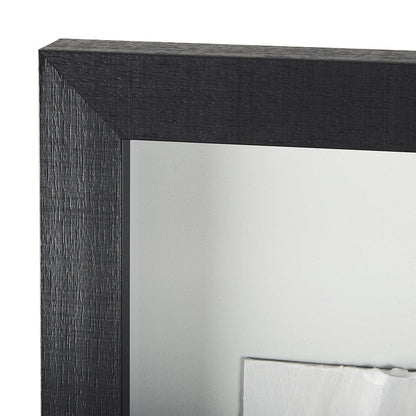 Mercana - White Vines I by Studio M a handmade Original Framed 3D Textured Artwork under Glass (Set of 2) - 14788 view 4