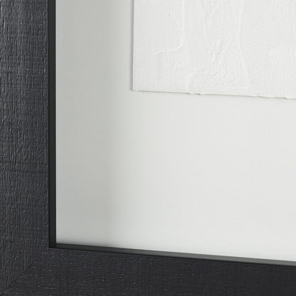Mercana - White Vines I by Studio M a handmade Original Framed 3D Textured Artwork under Glass (Set of 2) - 14788 view 5
