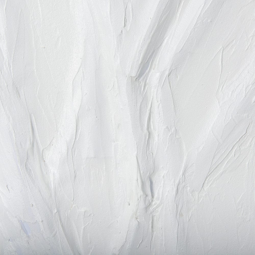 Mercana - White Vines II by Studio M a handmade Original Framed 3D Textured Artwork under Glass - 14258 view 6