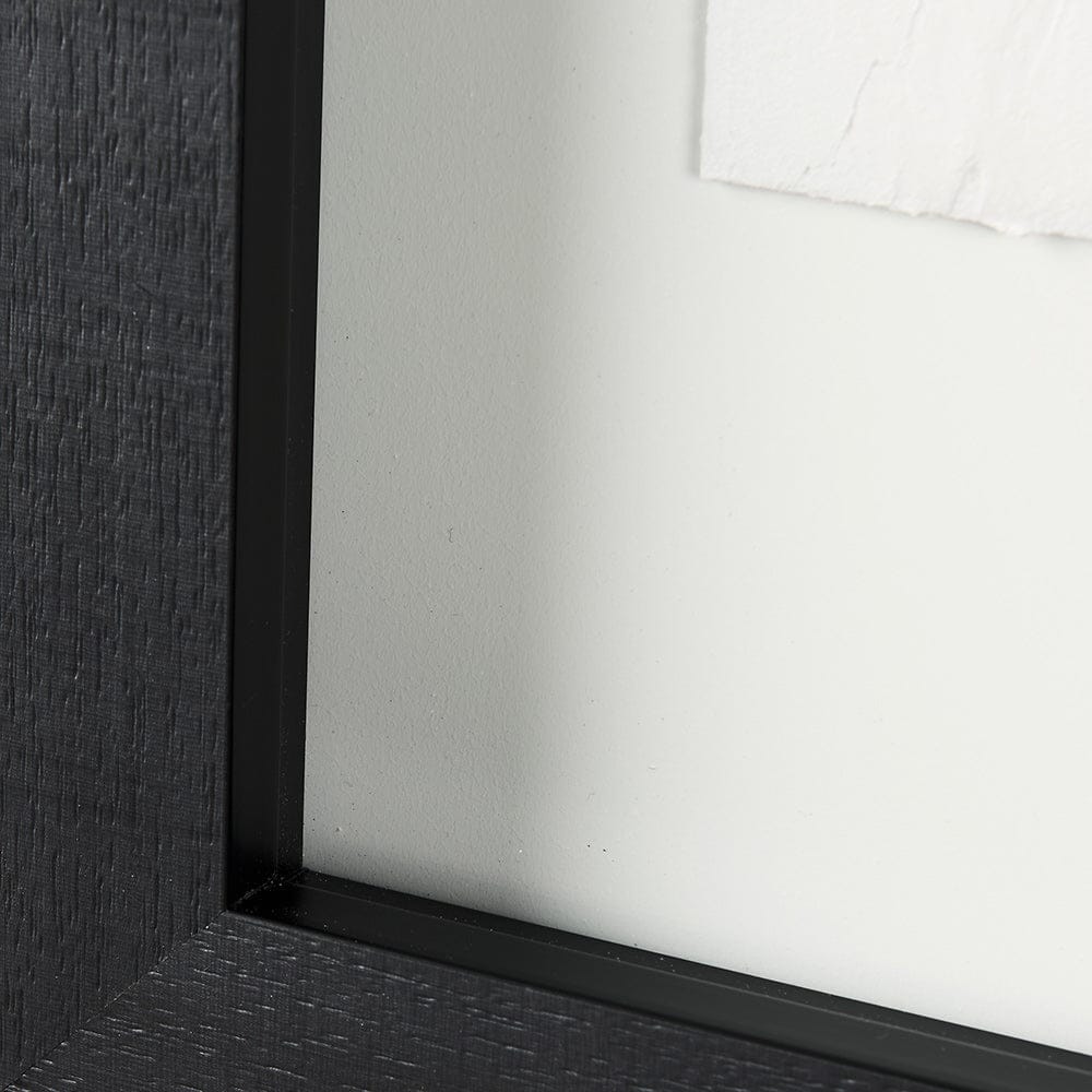 Mercana - White Vines II by Studio M a handmade Original Framed 3D Textured Artwork under Glass (Set of 2) - 14789 view 5