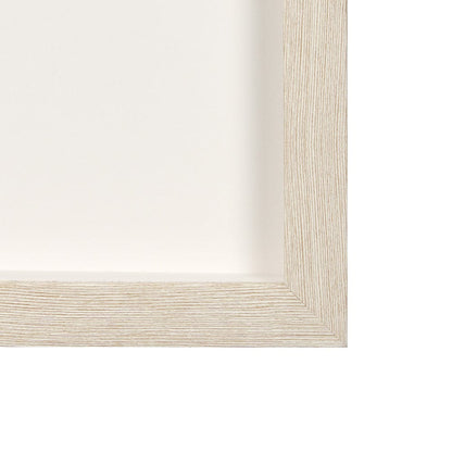 Mercana - Whitewashed Expression by Studio M a handmade Original Framed Artwork under Glass - 15223 view 3