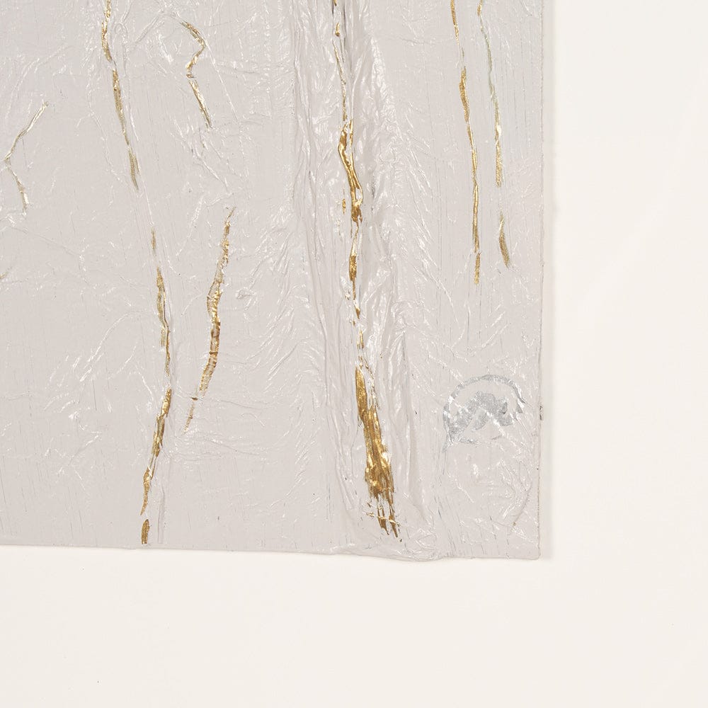 Mercana - Whitewashed Expression by Studio M a handmade Original Framed Artwork under Glass - 15223 view 6