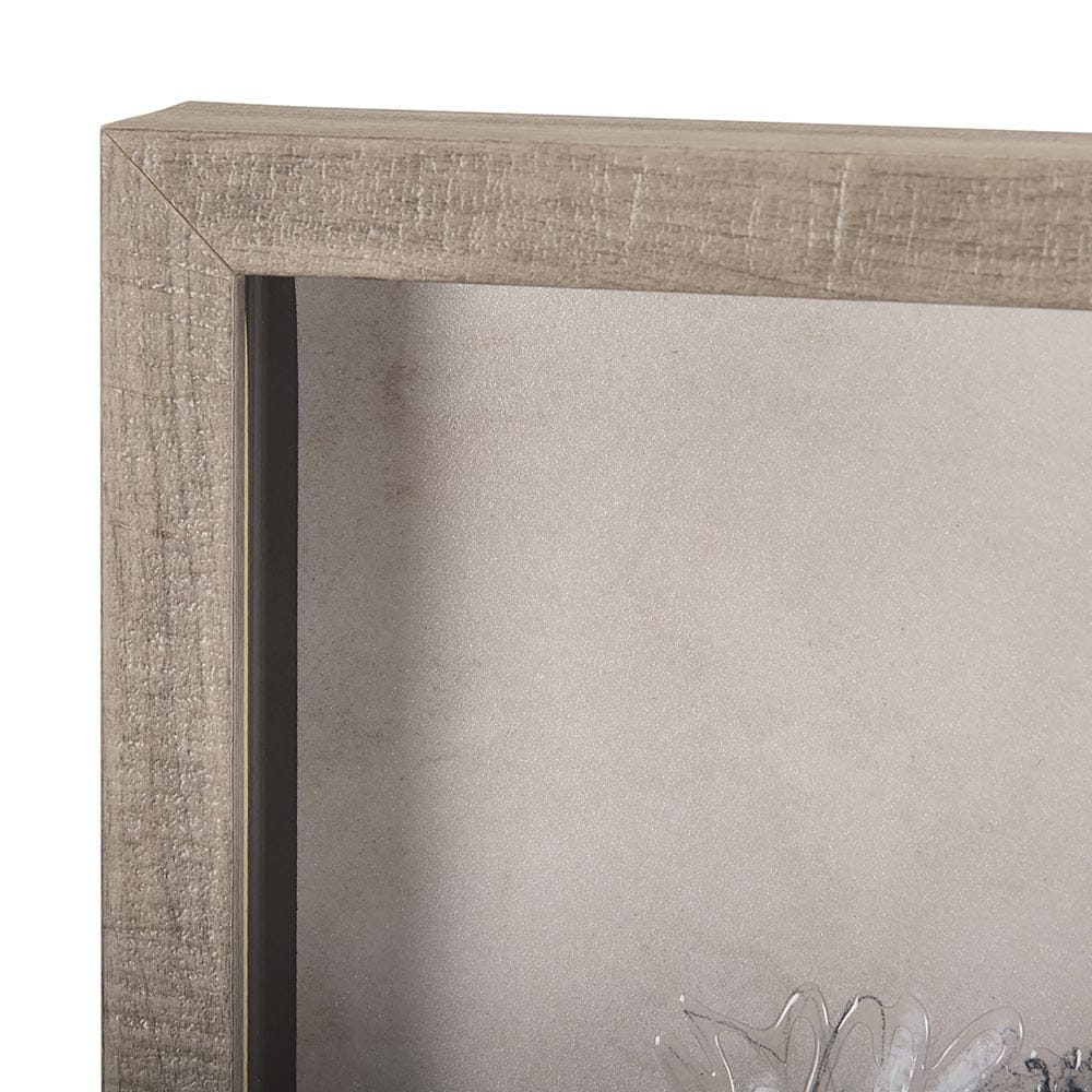 Mercana - Wild Aster Monarch Butterfly III Mercana Studio Hand Embellished Framed Art Print Matted under Glass - 14703 view 4