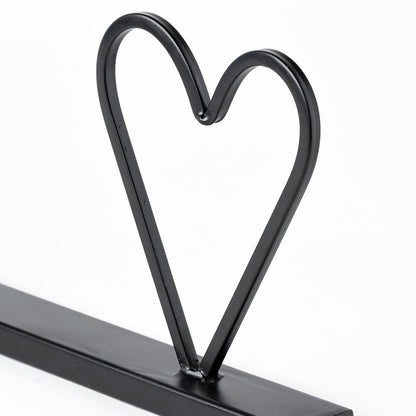 Mercana - Wild at Heart 24L x 1W Black Metal Sign - 68790_CLOSEOUT view 4