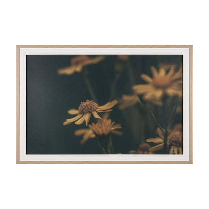 Mercana - Wild Blooms I by Nathan Larson a Hand Embellished Framed Art Print Matted under Glass - 15464 view 1