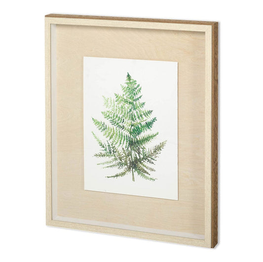 Mercana - WILD GREENS I by MEYERS a Framed Art Print Matted under Glass - 11941 view 1