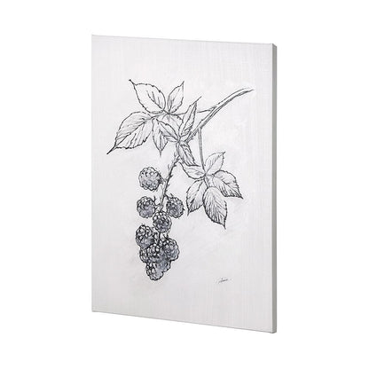 Mercana - Wildberry Collection Blackberry by Ariana a Hand Embellished Textured Canvas - 102012-L view 2