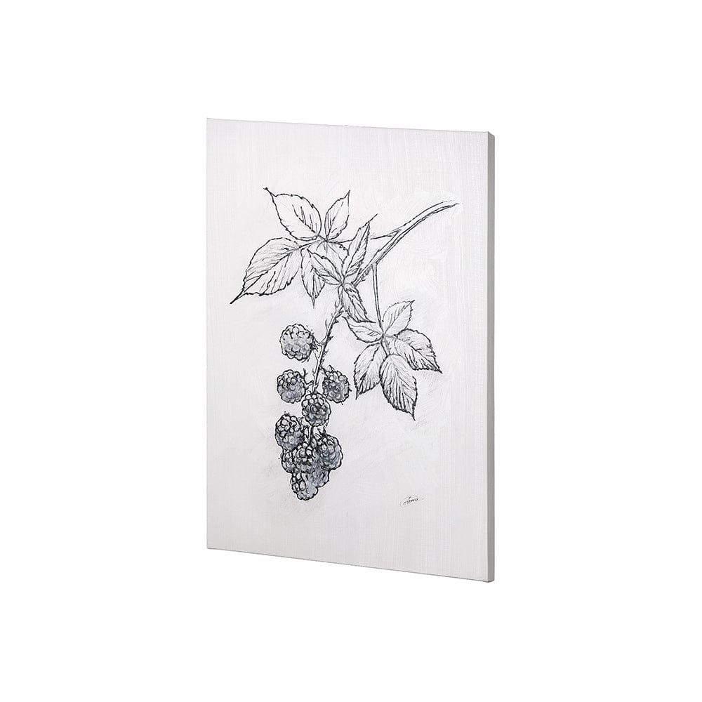 Mercana - Wildberry Collection Blackberry by Ariana a Hand Embellished Textured Canvas - 102012-S view 2