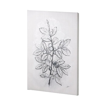 Mercana - Wildberry Collection Blueberry by Ariana a Hand Embellished Textured Canvas - 102013-L view 2