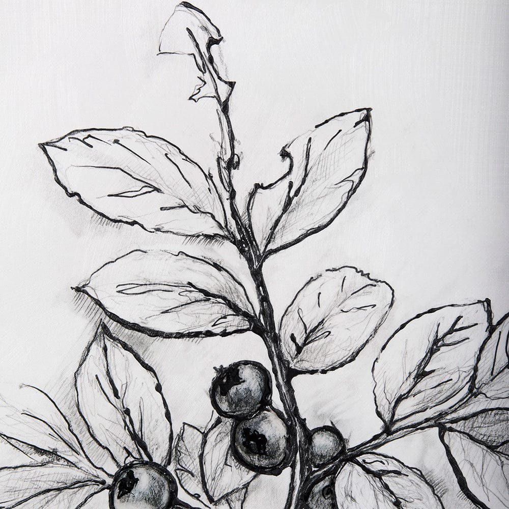 Mercana - Wildberry Collection Blueberry by Ariana a Hand Embellished Textured Canvas - 102013-L view 3