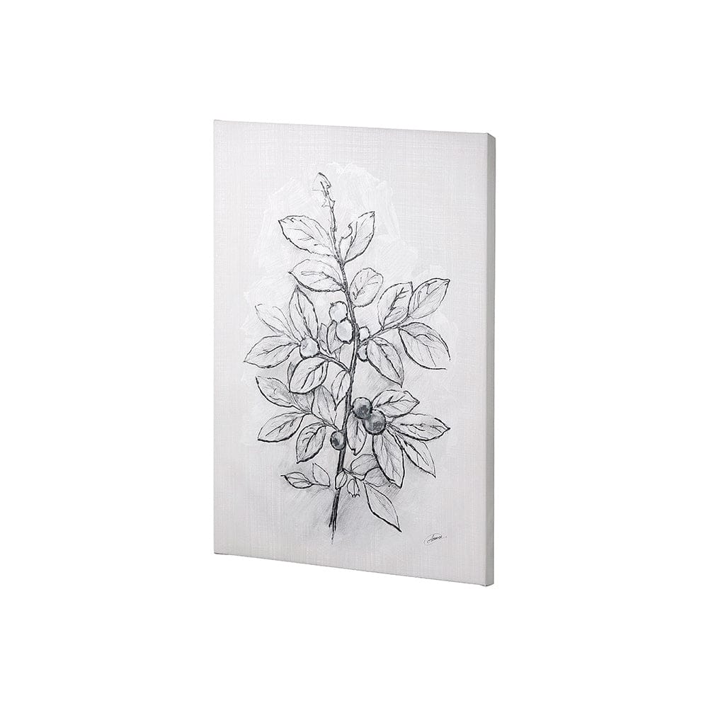 Mercana - Wildberry Collection Blueberry by Ariana a Hand Embellished Textured Canvas - 102013-S view 2
