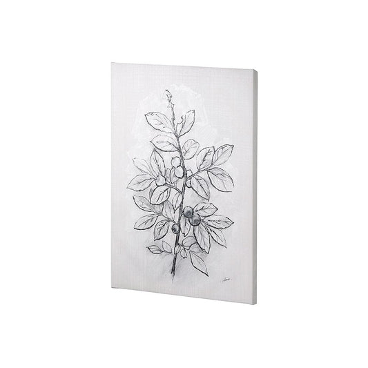 Mercana - Wildberry Collection Blueberry by Ariana a Hand Embellished Textured Canvas - 102013-S view 2