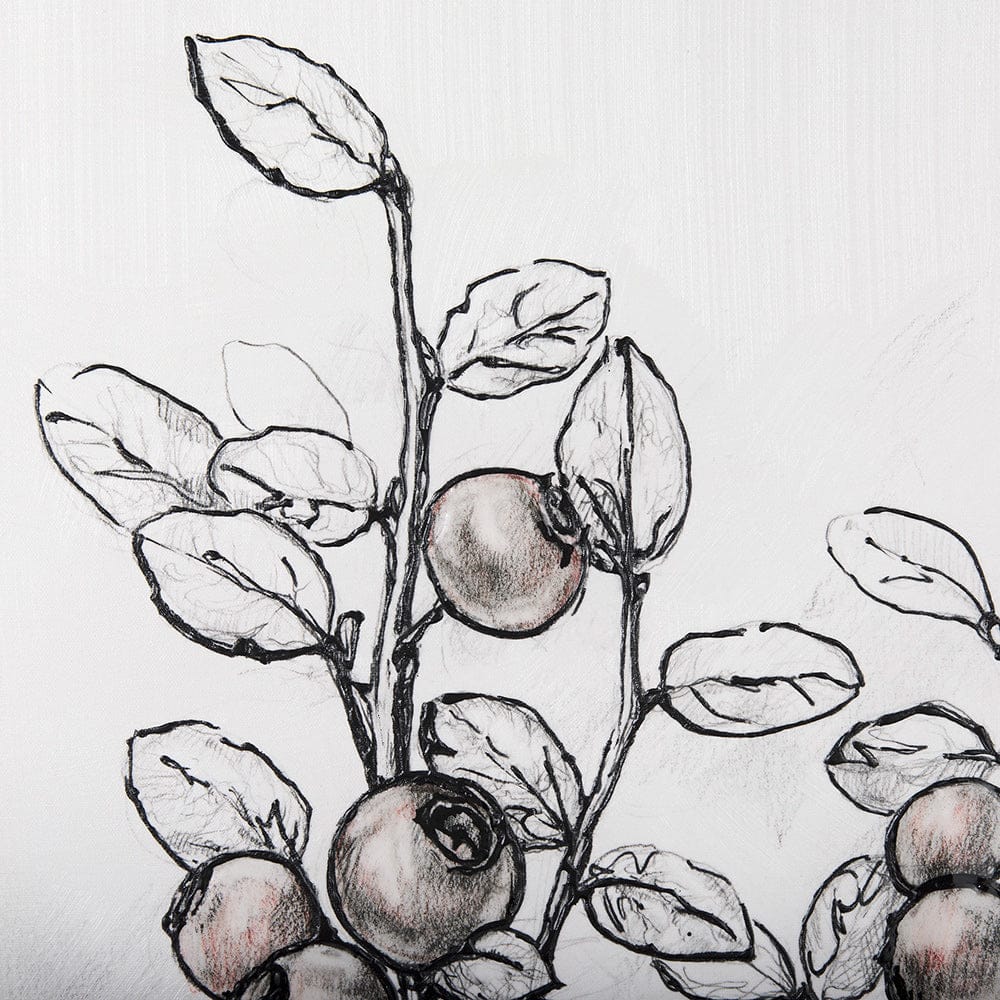 Mercana - Wildberry Collection Hucklberry by Ariana a Hand Embellished Textured Canvas - 102011-L view 3