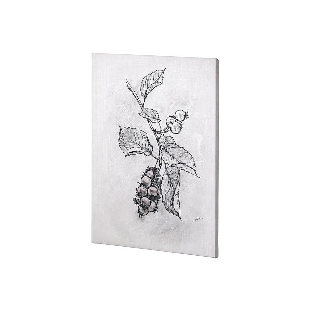 Mercana - Wildberry Collection Saskatoonberry by Ariana a Hand Embellished Textured Canvas - 102014-S view 3