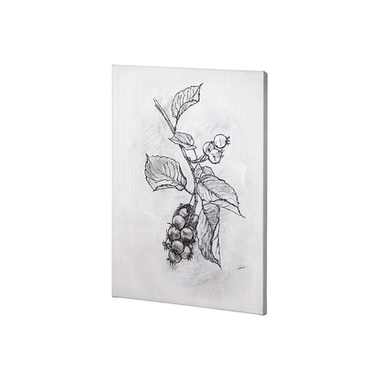 Mercana - Wildberry Collection Saskatoonberry by Ariana a Hand Embellished Textured Canvas - 102014-S view 3