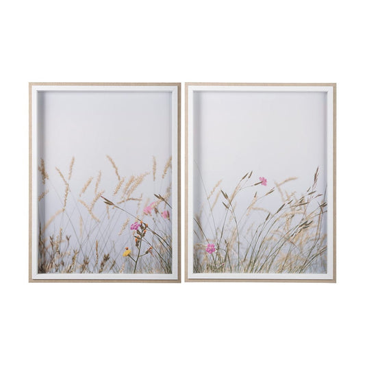 Mercana - Wildflower Fade - L by Mercana Studio a Framed Art Print Matted under Glass - 14077 view 1