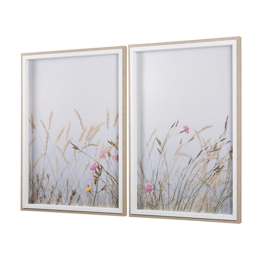 Mercana - Wildflower Fade - L by Mercana Studio a Framed Art Print Matted under Glass - 14077 view 2