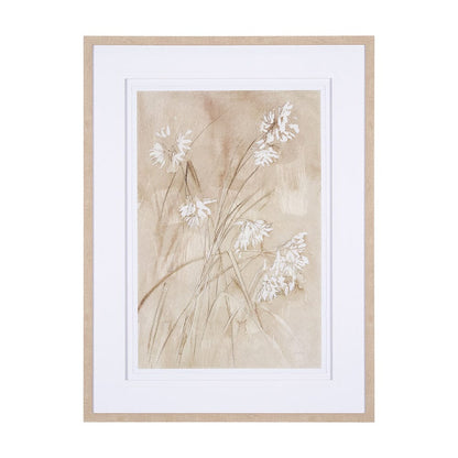 Mercana - Wildflower I by Mercana Studio a Hand Embellished Textured Framed Art Print Matted under Glass - 15141 view 1