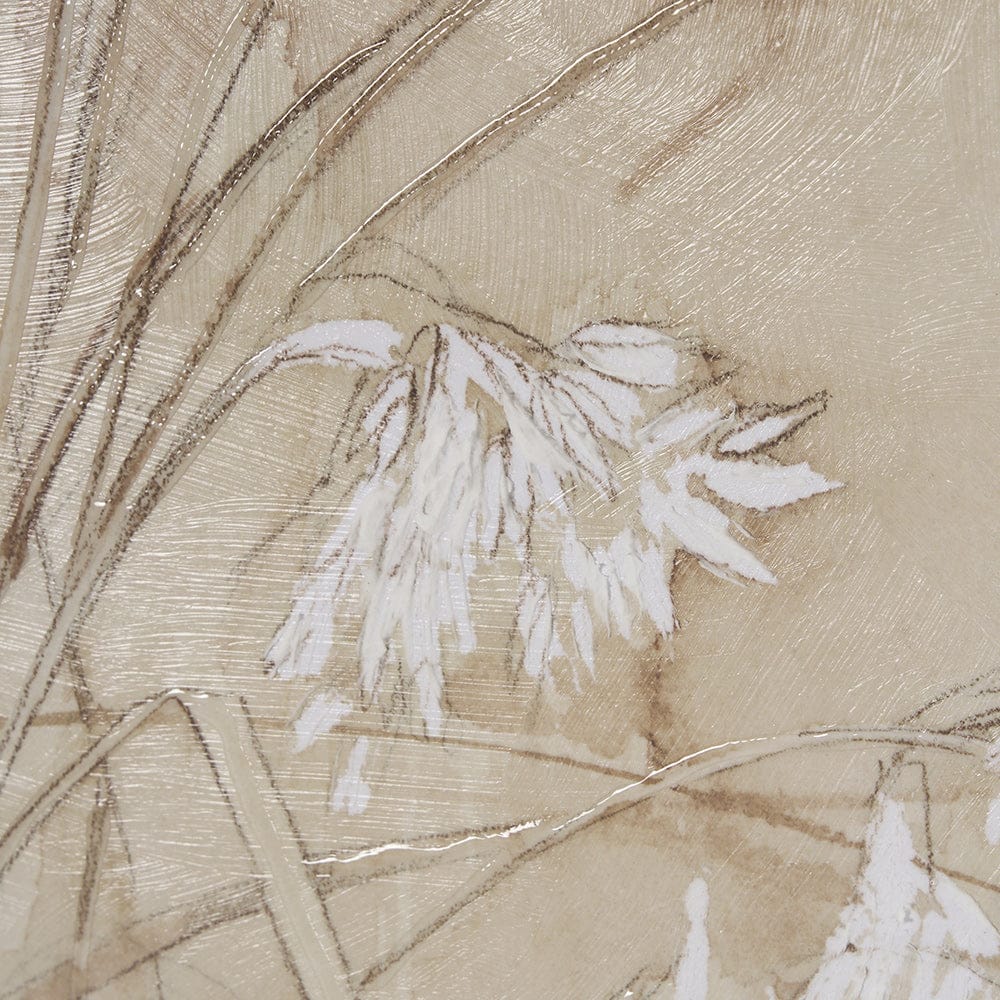 Mercana - Wildflower I by Mercana Studio a Hand Embellished Textured Framed Art Print Matted under Glass - 15141 view 7