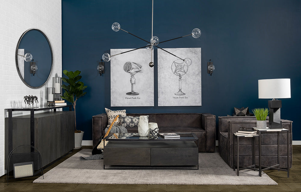 Mercana - Wilhelm I Small 7L x 7W Silver Metal Link Decor Object - 67816_CLOSEOUT view 2