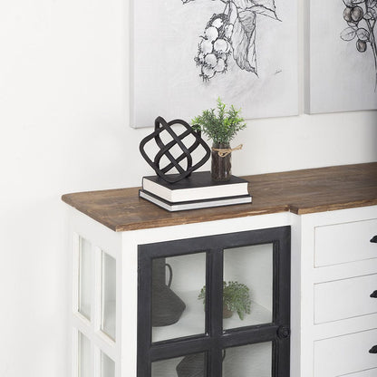 Mercana - Willem I 9L x 9W Black Metal Open Cube Decor Object - 67813 view 8