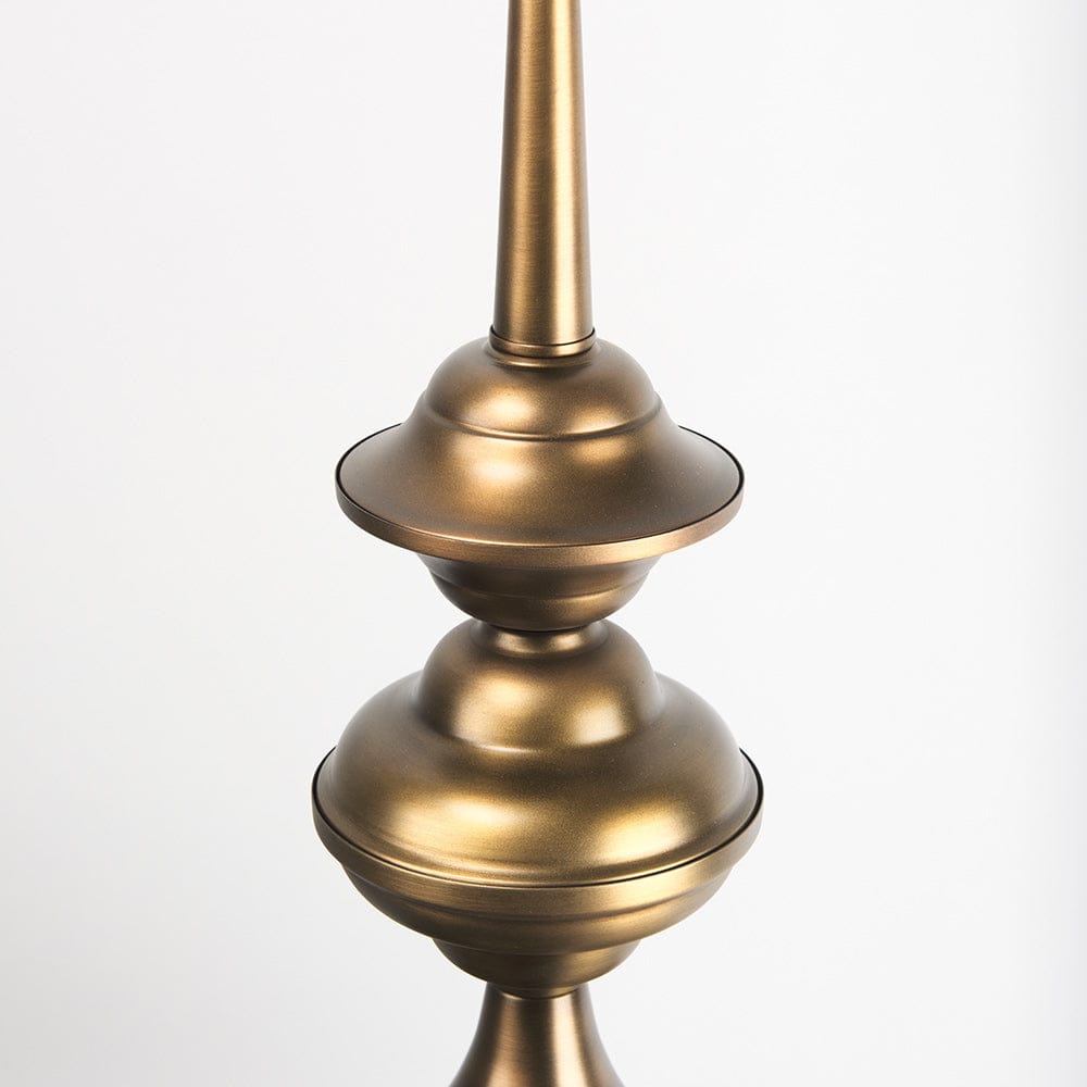 Mercana - Willson 17.0L x 17.0W x 29.0H Black Iron W/Antique Brass Dome Pendant Light - 69676 view 6