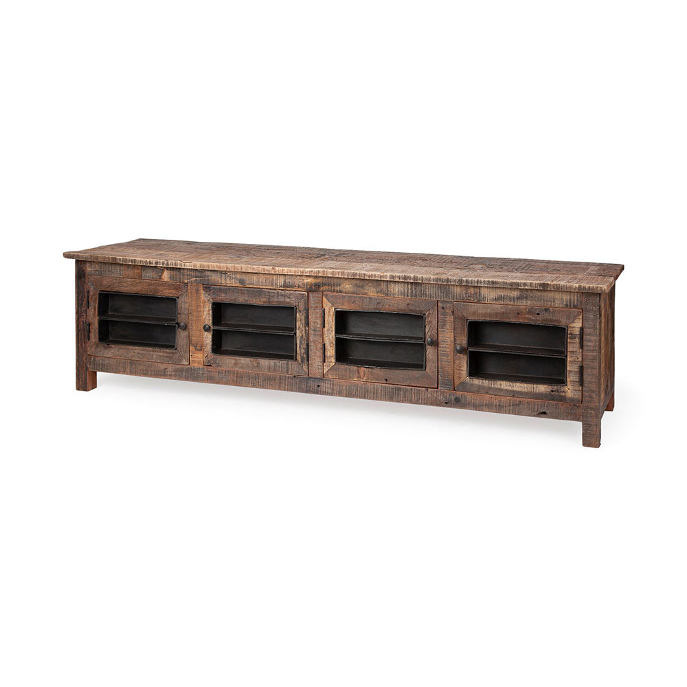 Mercana - Wilton II Reclaimed Wood and Metal Media Console - 67739 view 1