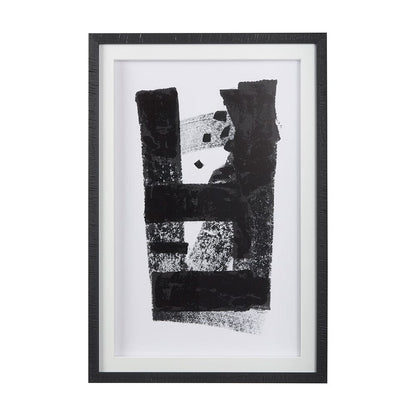 Mercana - Wind I by Mercana Studio a Hand Embellished Textured Framed Art Print Matted under Glass - 14102 view 1