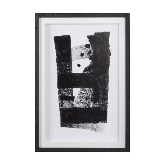 Mercana - Wind I by Mercana Studio a Hand Embellished Textured Framed Art Print Matted under Glass - 14102 view 1