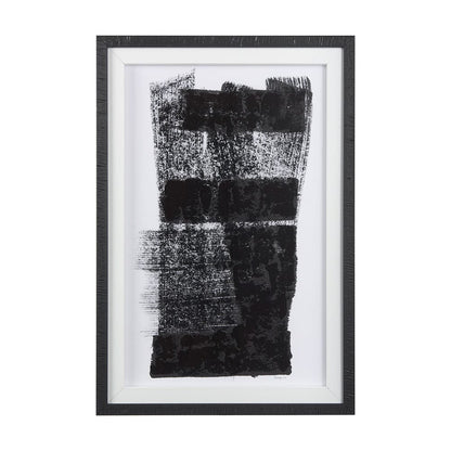 Mercana - Wind II by Mercana Studio a Hand Embellished Textured Framed Art Print Matted under Glass - 14103 view 1