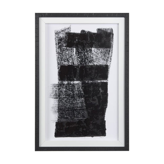 Mercana - Wind II by Mercana Studio a Hand Embellished Textured Framed Art Print Matted under Glass - 14103 view 1