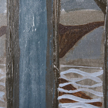 Mercana - Windy Day by Mercana Studio a Hand Embelished Textured Framed Canvas - 102185-FS view 6
