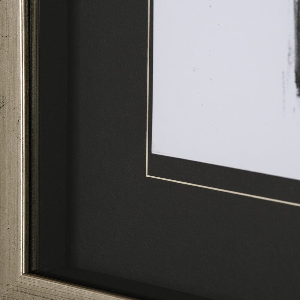 Mercana - Wine Celler Crop v2 by Avery Tillmon a Hand Embellished Textured Framed Art Print Matted under Glass - 13467 view 4