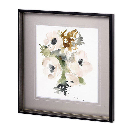 Mercana - winter bouquet 2 by Megan Swartz a Hand Embellished Textured Framed Art Print Matted under Glass - 11451 view 1